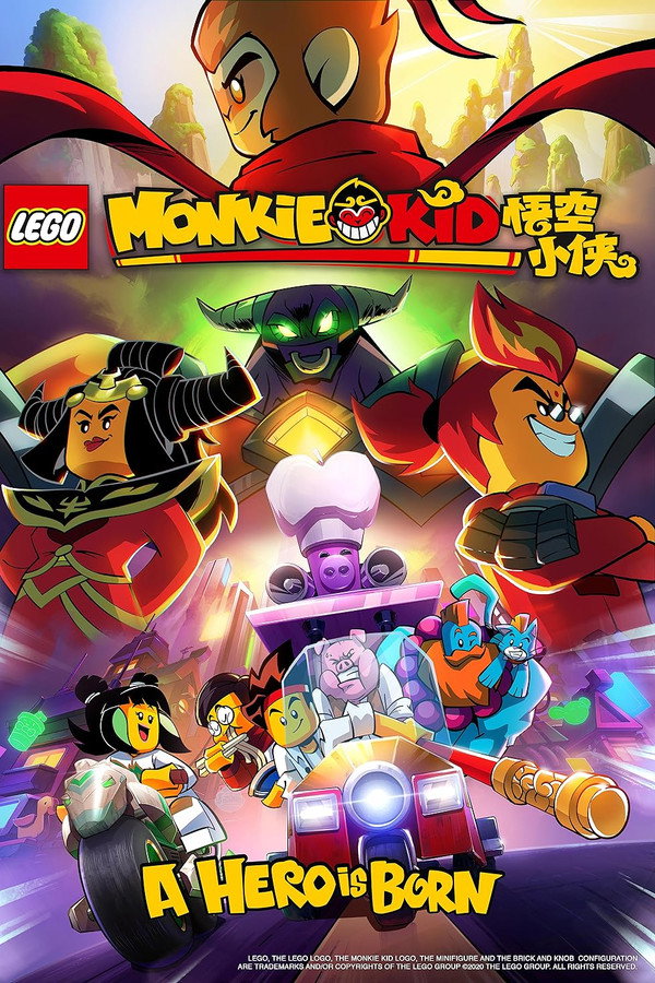 LEGO Monkie Kid: A Hero Is Born poster