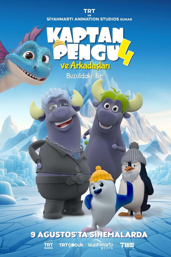 Kaptan Pengu ve Arkadaşları 4: Buzuldaki Sır poster