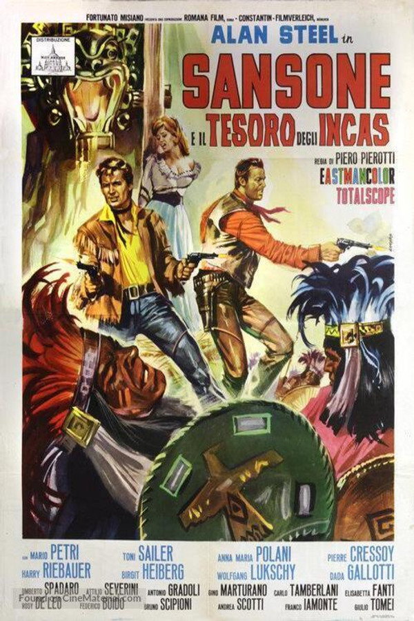 Sansone e il tesoro degli Incas 海报