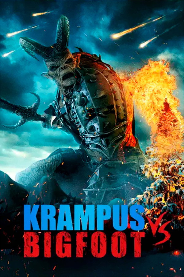 Bigfoot vs Krampus 海报