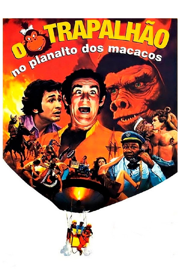 O Trapalhão no Planalto dos Macacos 海报
