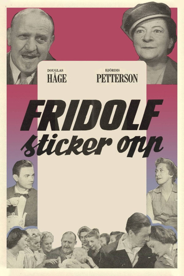 Fridolf sticker opp! 海报