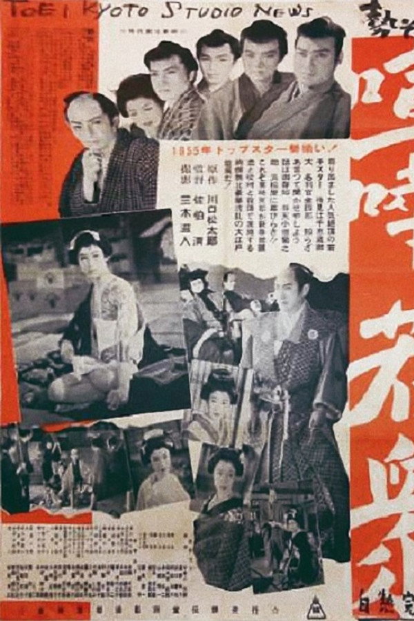 勢ぞろい喧嘩若衆 海报
