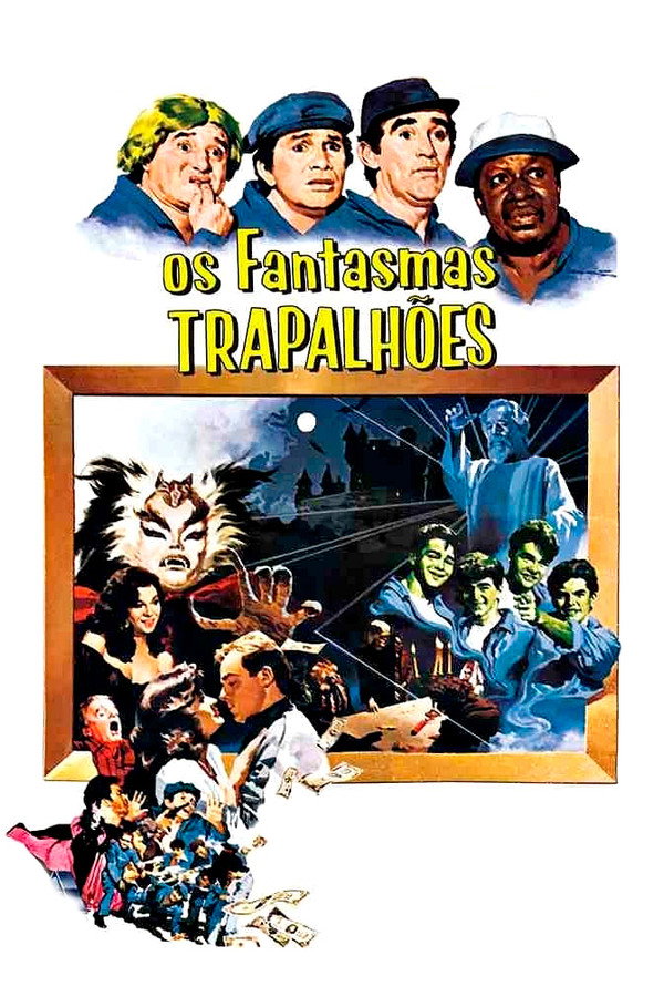 Os Fantasmas Trapalhões 海报
