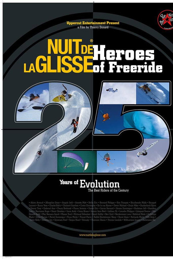 La nuit de la glisse : Heroes of freeride poster