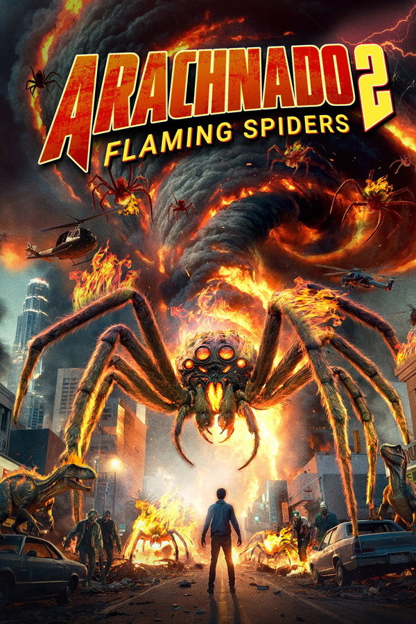 Arachnado 2: Flaming Spiders 海报