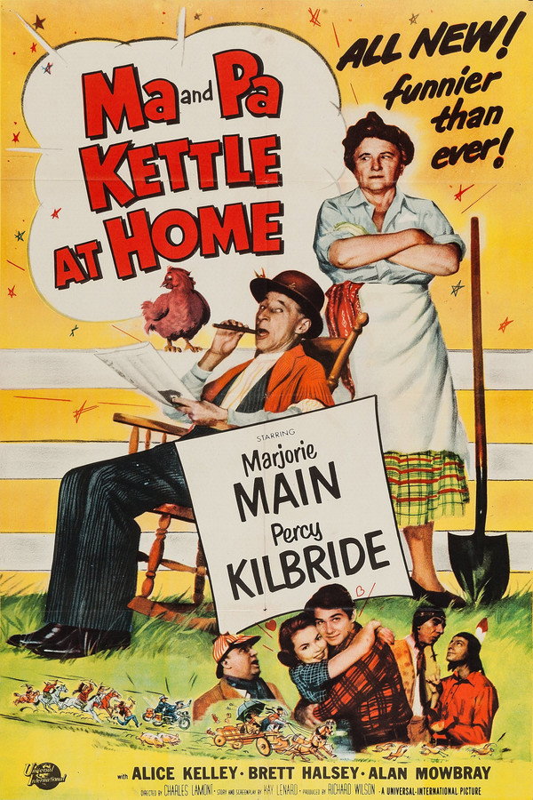 Ma and Pa Kettle at Home 海报