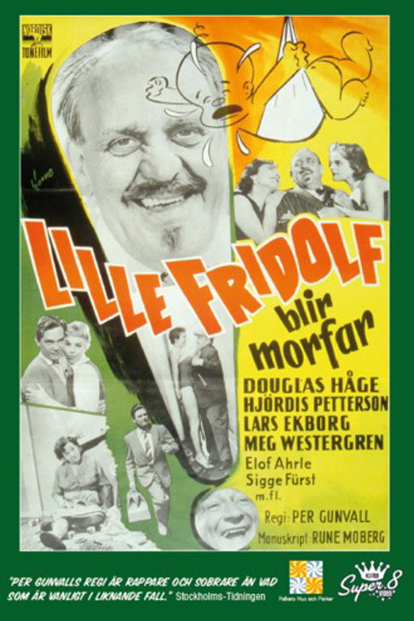 Lille Fridolf blir morfar 海报