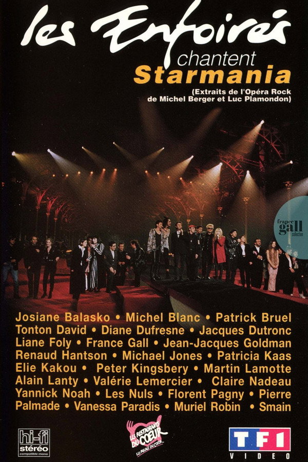 Les Enfoirés 1993 - Les Enfoirés chantent Starmania 海报