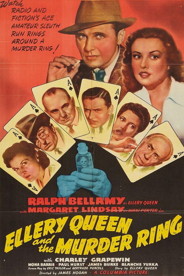 Ellery Queen and the Murder Ring 海报