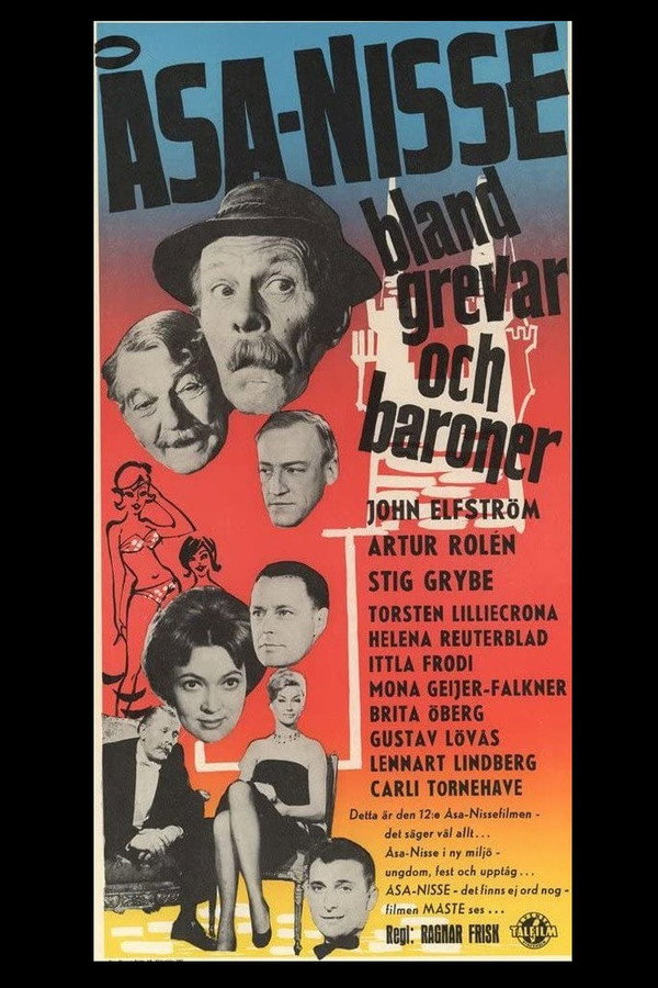 Åsa-Nisse bland grevar och baroner poster