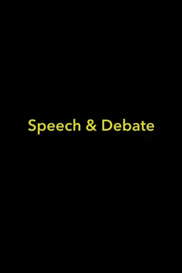 Speech & Debate poster