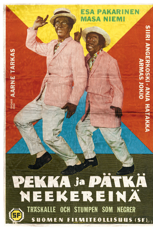Pekka ja Pätkä neekereinä 海报