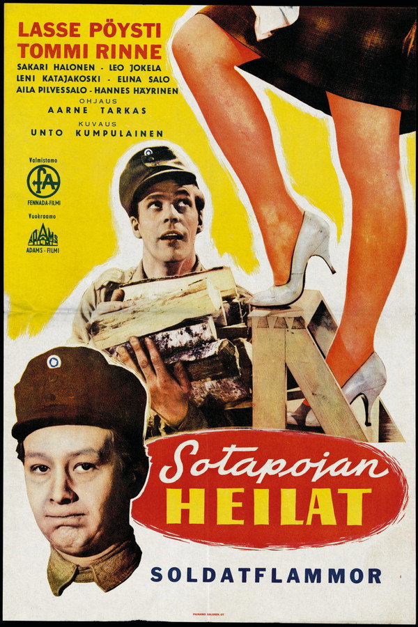 Sotapojan heilat poster