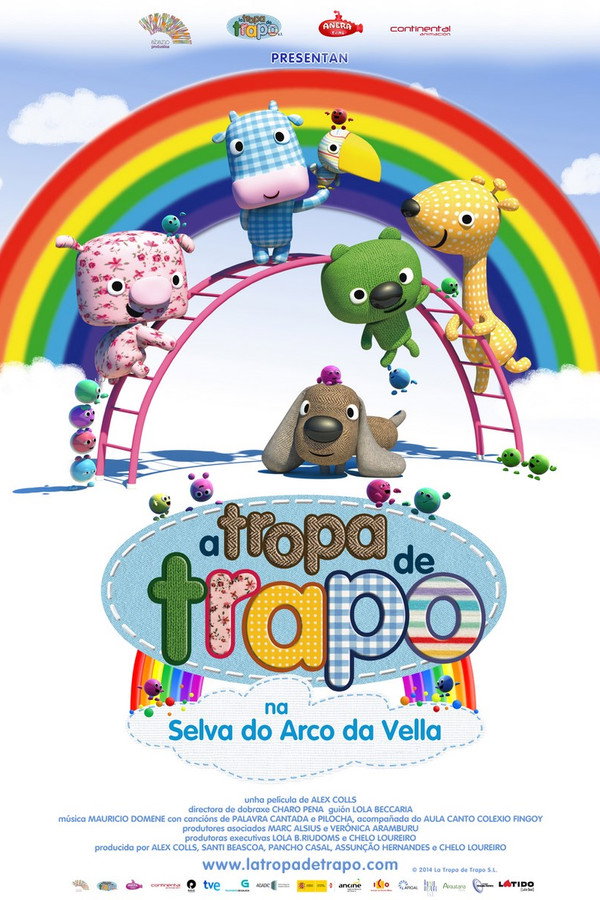 The Rag Troop in the Rainbow Jungle poster