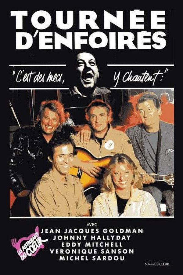 Les Enfoirés 1989 - Tournée d'Enfoirés 海报