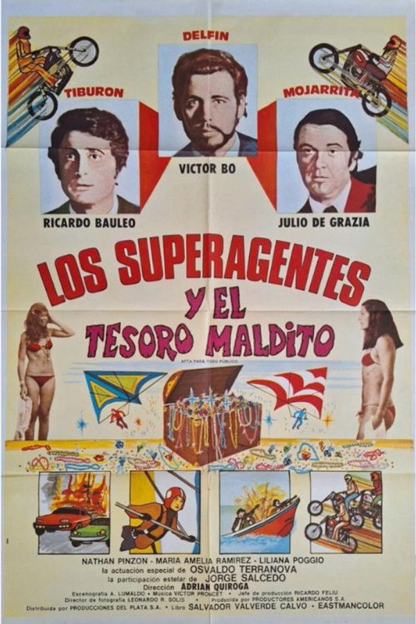 Los superagentes y el tesoro maldito poster