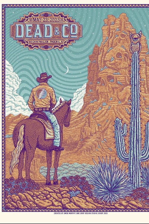 Dead & Company: 2023-05-23 Ak Chin Pavilion, AZ poster
