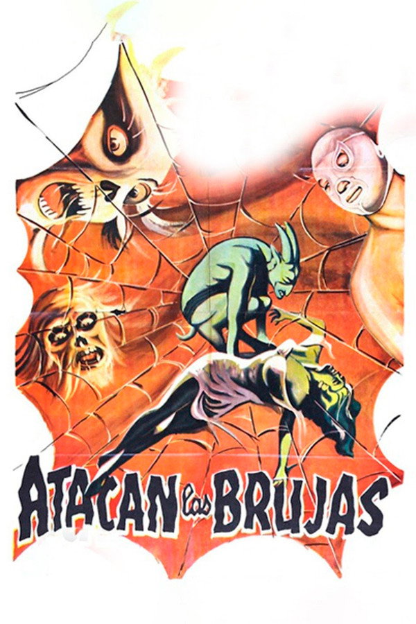 Atacan las brujas 海报