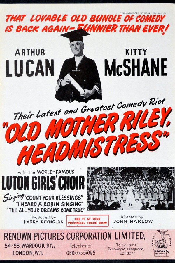 Old Mother Riley, Headmistress 海报