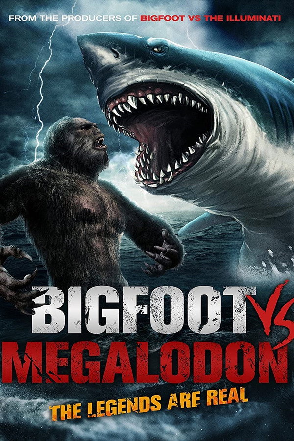 Bigfoot vs Megalodon 海报