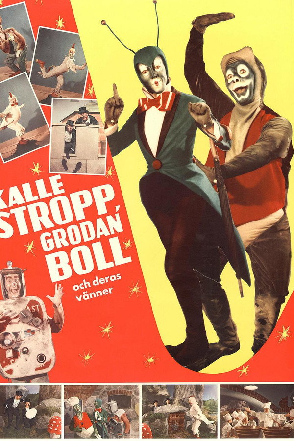 Kalle Stropp, Grodan Boll och deras vänner 海报