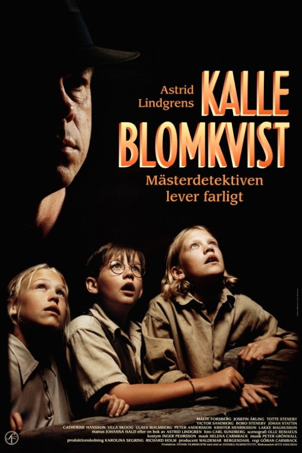 Kalle Blomkvist - mästerdetektiven lever farligt 海报
