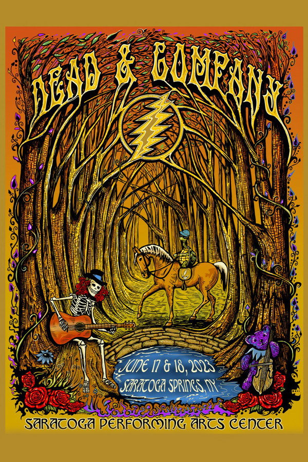 Dead & Company: 2023-06-17 Saratoga Performing Arts Center, Saratoga Springs, NY, USA poster