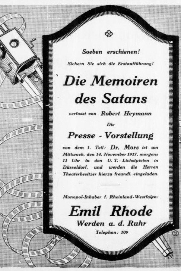 Die Memoiren des Satans. 1. Teil - Doktor Mors 海报