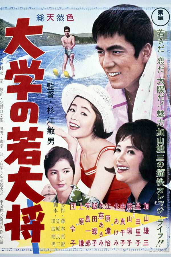 大学の若大将 海报