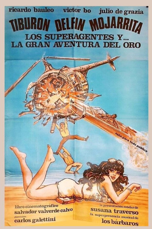 Los superagentes y la gran aventura del oro poster