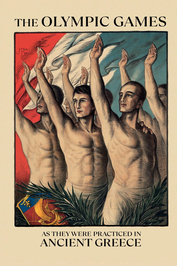 The Olympic Games as They Were Practiced in Ancient Greece poster