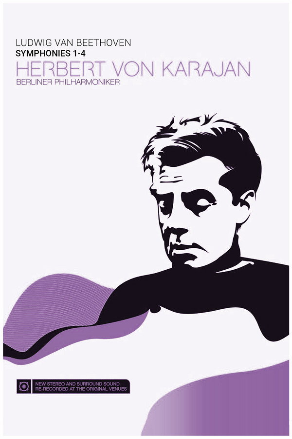 Karajan: Ludwig van Beethoven: Symphonies nos. 1-4 海报