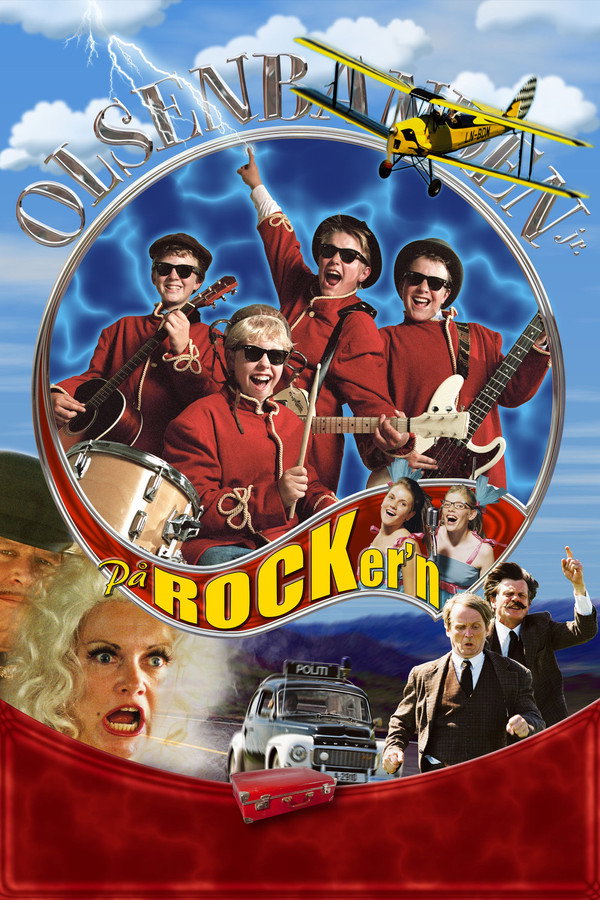 Olsenbanden jr. på rocker'n 海报