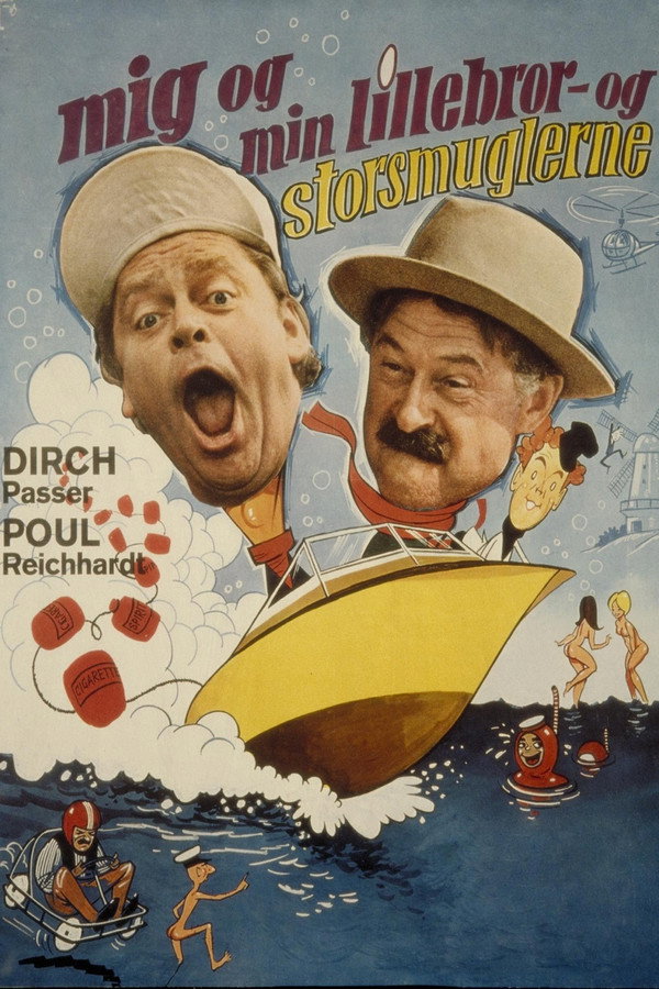 Mig og min lillebror og storsmuglerne 海报