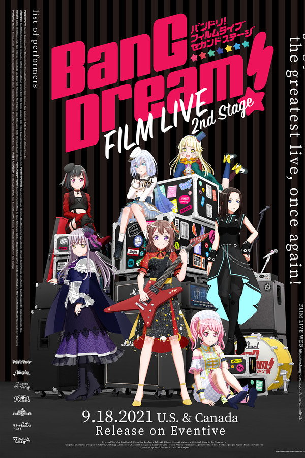 BanG Dream! FILM LIVE 2nd Stage poster