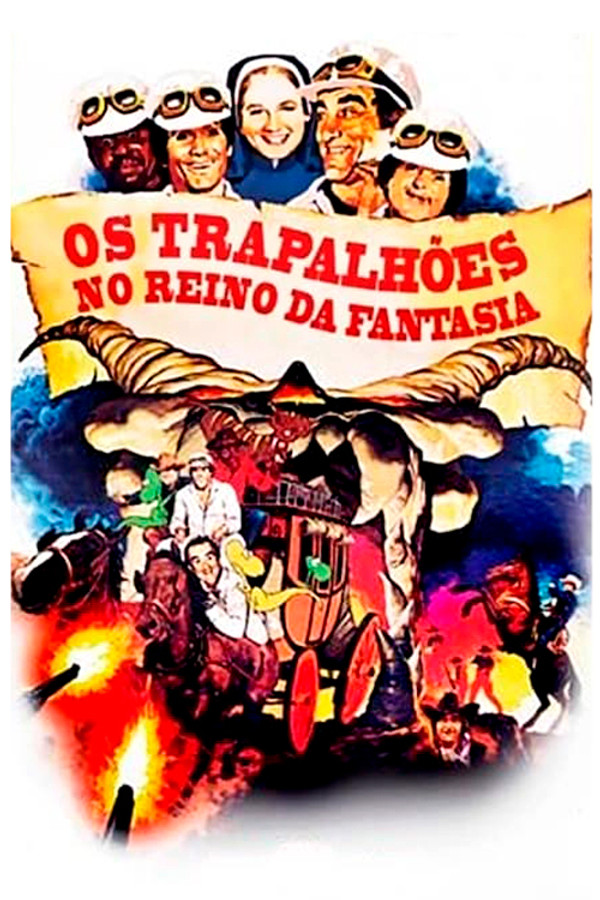Os Trapalhões no Reino da Fantasia 海报