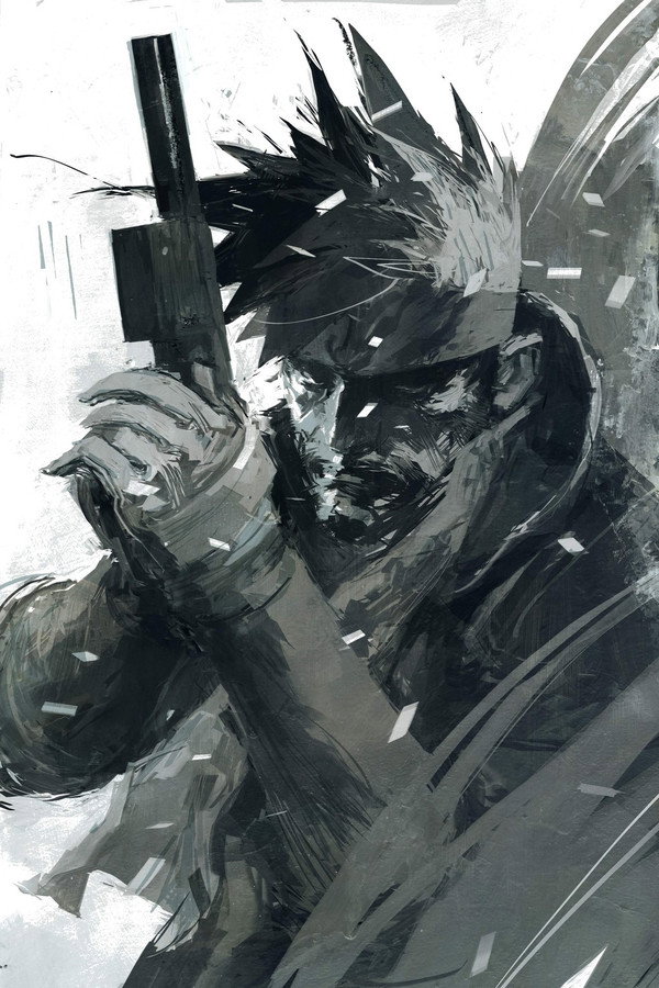 METAL GEAR SOLID BANDE DESSINÉE 海报