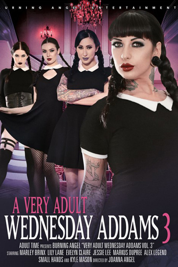 A Very Adult Wednesday Addams 3 poster