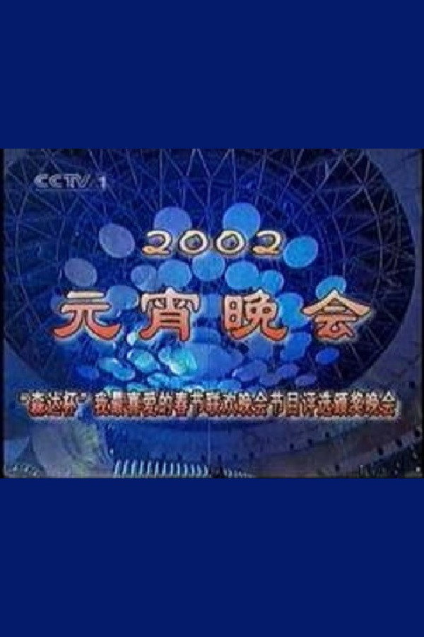 2002年中央电视台元宵晚会 海报