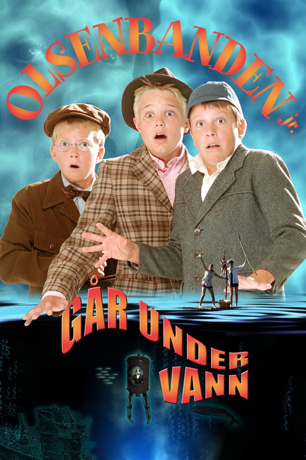 Olsenbanden Junior Går Under Vann 海报