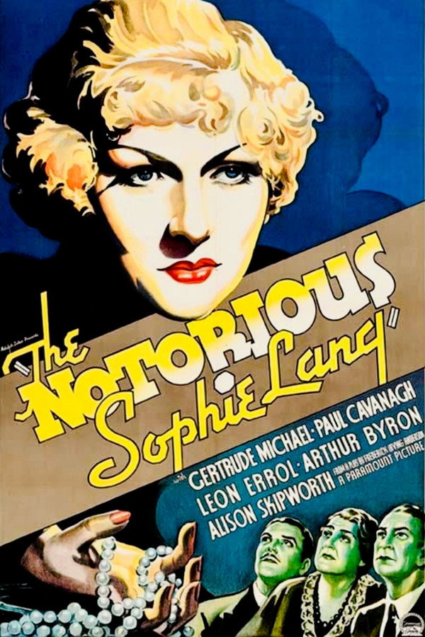 The Notorious Sophie Lang 海报