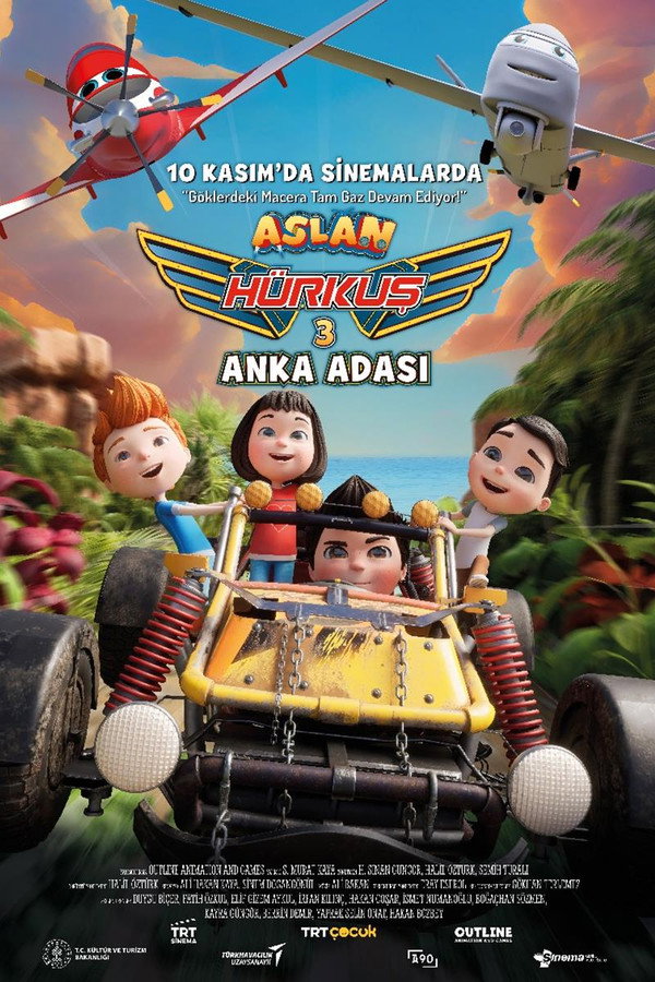 Aslan Hürkuş 3: Anka Adası poster