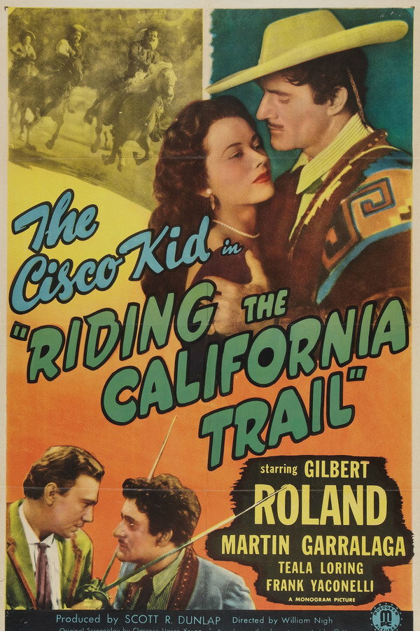 Riding the California Trail poster