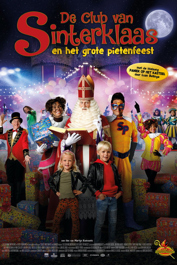 De Club Van Sinterklaas: Het Grote Pietenfeest poster