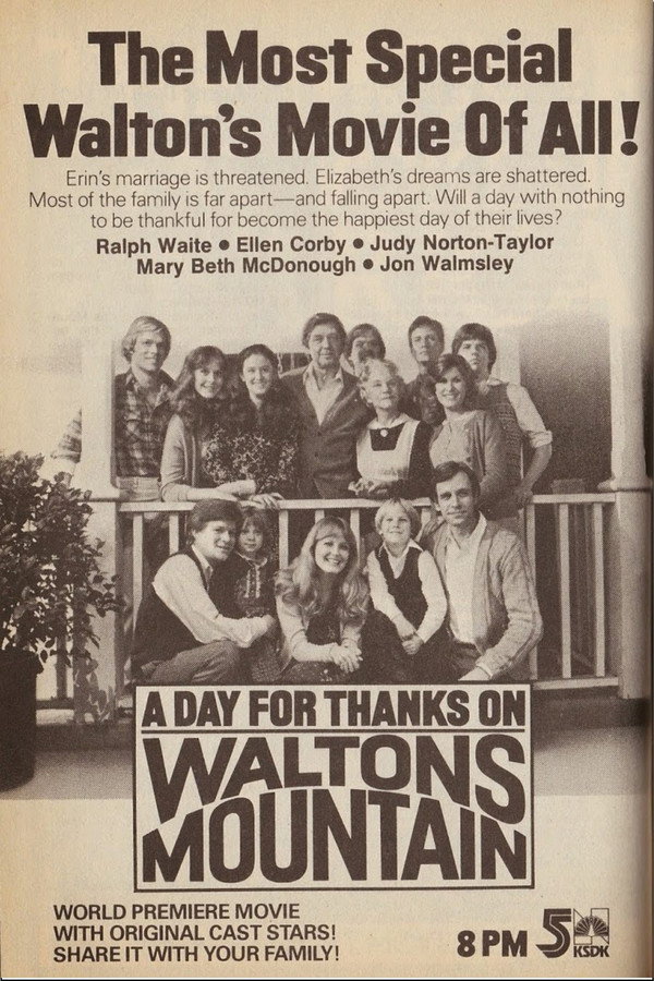 A Day for Thanks on Waltons Mountain 海报