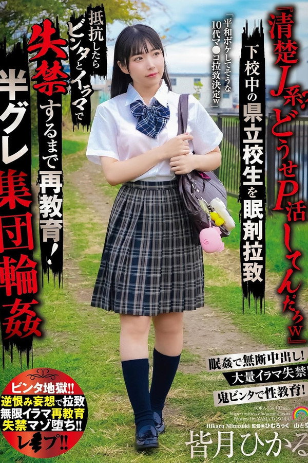 「清楚J系？どうせP活してんだろw」下校中の県立校生を眠剤拉致 抵抗したらビンタとイラマで失禁するまで再教育！半グレ集団輪姦 海报