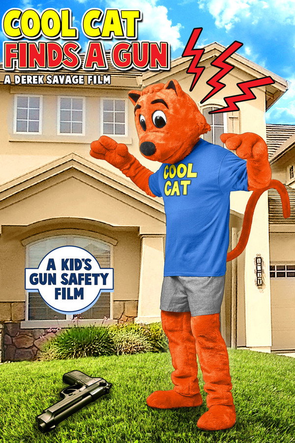 Cool Cat Finds a Gun poster