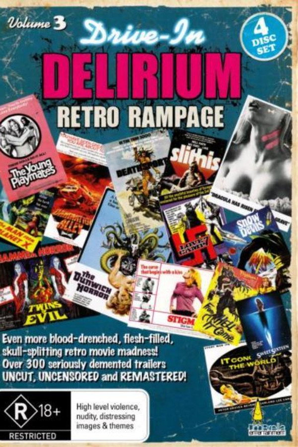 Drive-In Delirium Volume 3: Retro Rampage poster