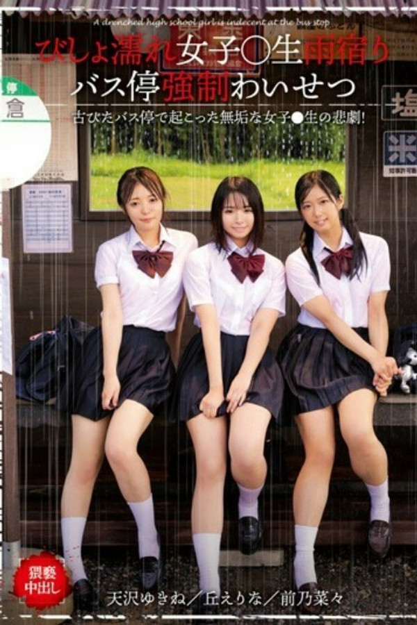 びしょ濡れ女子○生雨宿りバス停強●わいせつ - 栗栖みなみ 海报